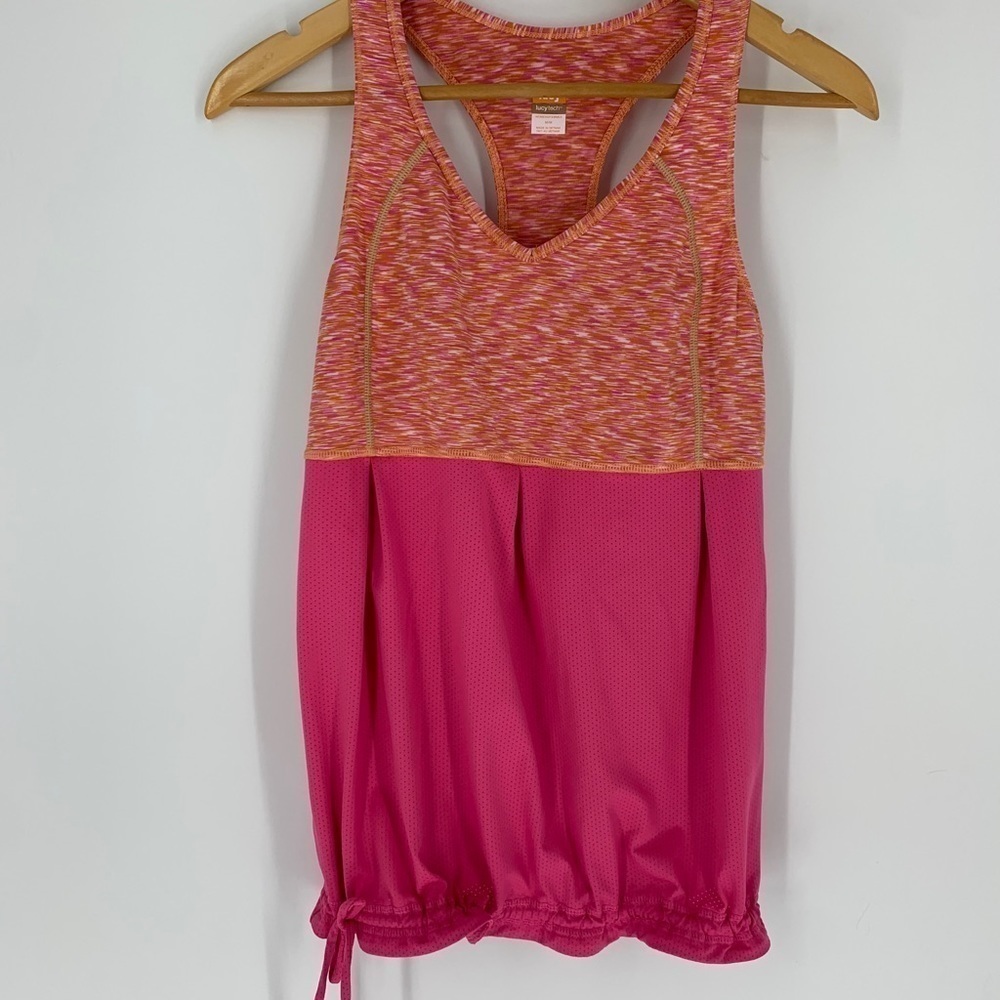 * Lucy Breathable Workout  Tank Top Size M